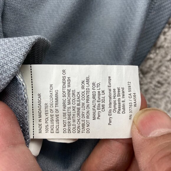 Jack Nicklaus Golf Shirt men Extra Large XL Gray Polo Bear Logo Embroidered - Picture 5 of 8